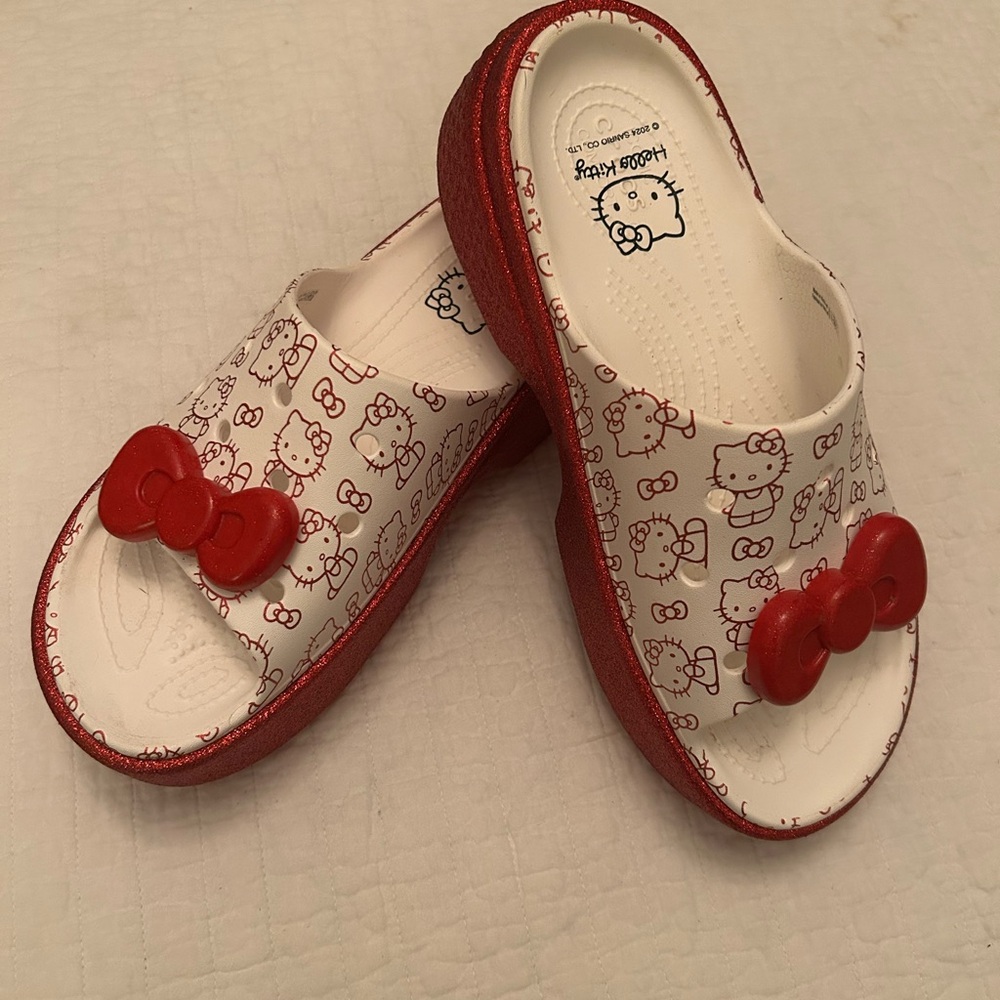 CROCS Hello Kitty, SZ 10